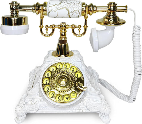 Antique European Telephone Wedding Party Information Recording Vintage Message Book Birthday Party Unique Voice Blessings